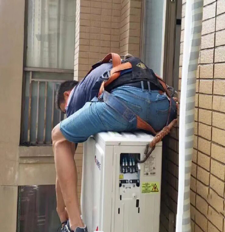 润州空调移机